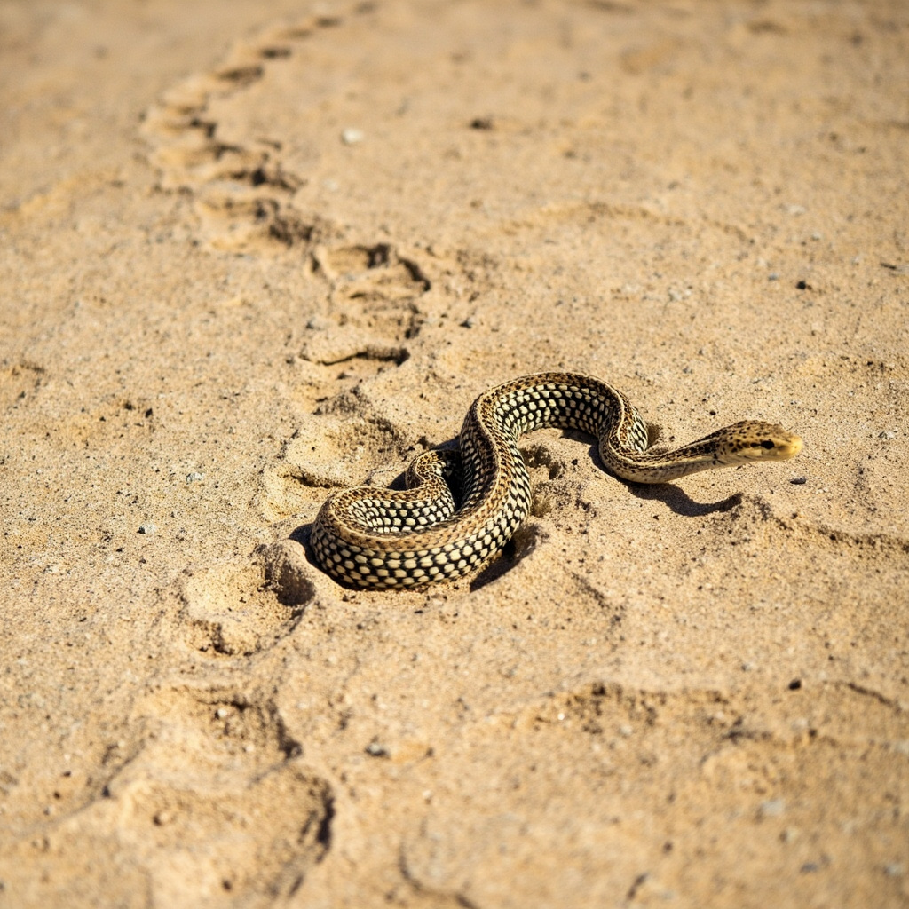 Sidewinders Mojave Desert Sands