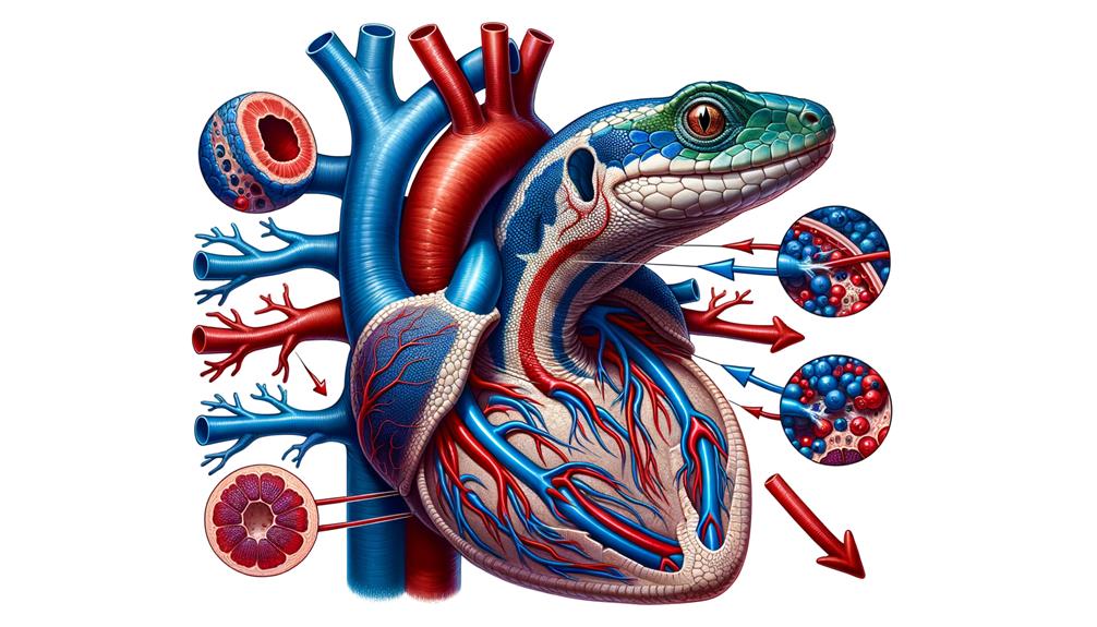 circulation regulates oxygenated blood flow