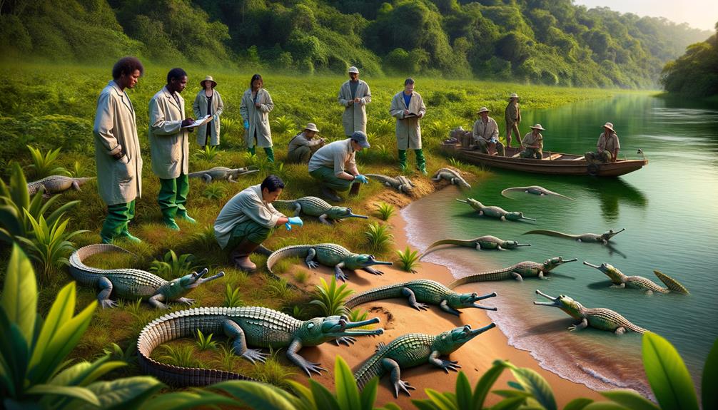 conserving endangered crocodile species