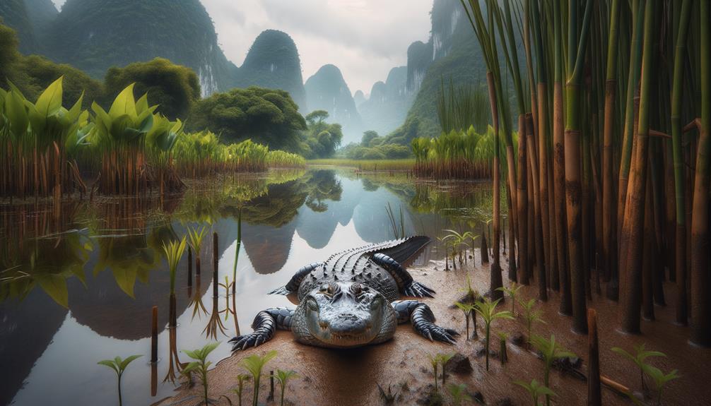 critically endangered chinese alligator species