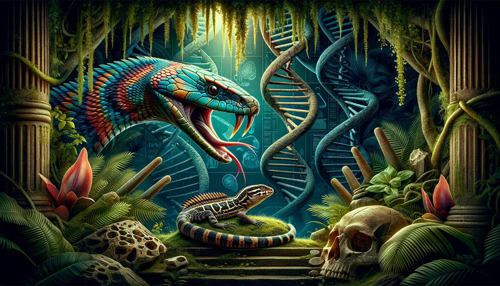 deadly evolutionary reptilian competition