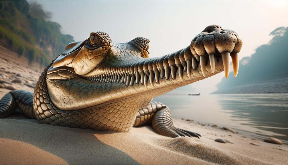 Gharials Ganges River Inhabitants - Reptile Explorer