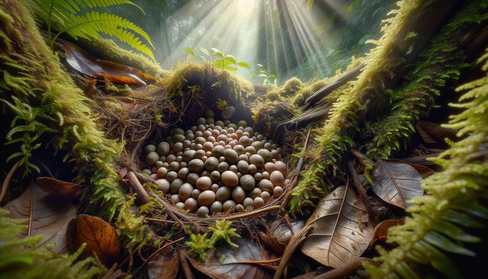 female reptiles lay eggs