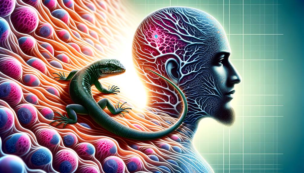 Lizard Tail Regeneration Truth 5 genetic editing human health