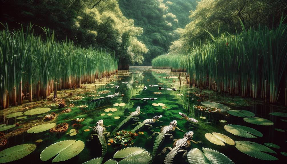 Chinese Alligators Yangtze Wetlands 1 habitat conservation is crucial