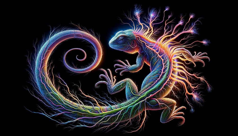 Lizard Tail Regeneration Truth 1 repairing damaged nerve cells