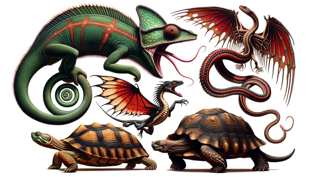 reptilian anatomical evolutionary adaptations