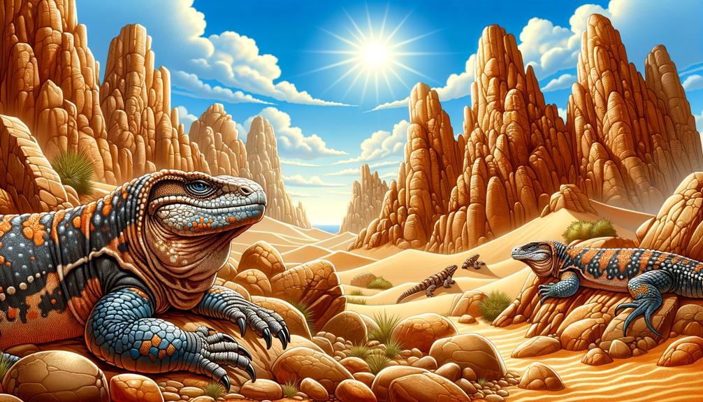 resilient reptilian inhabitants of gobi