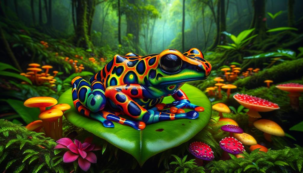 toxic amphibians of diverse species