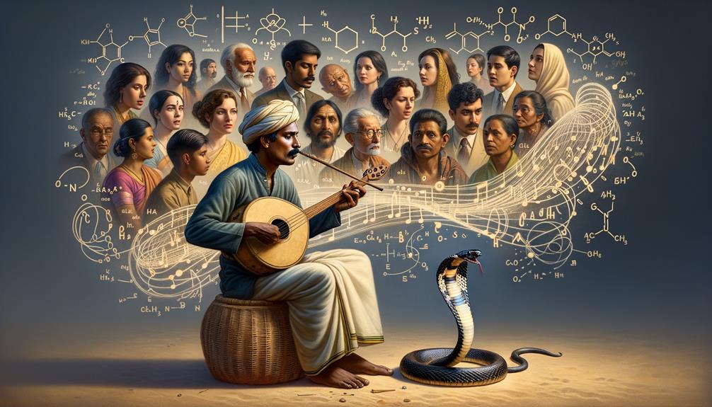 traditional indian snake charmers