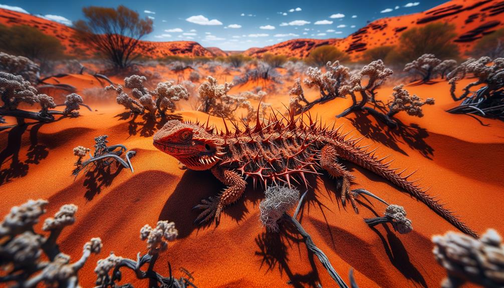 unique spiky desert creatures