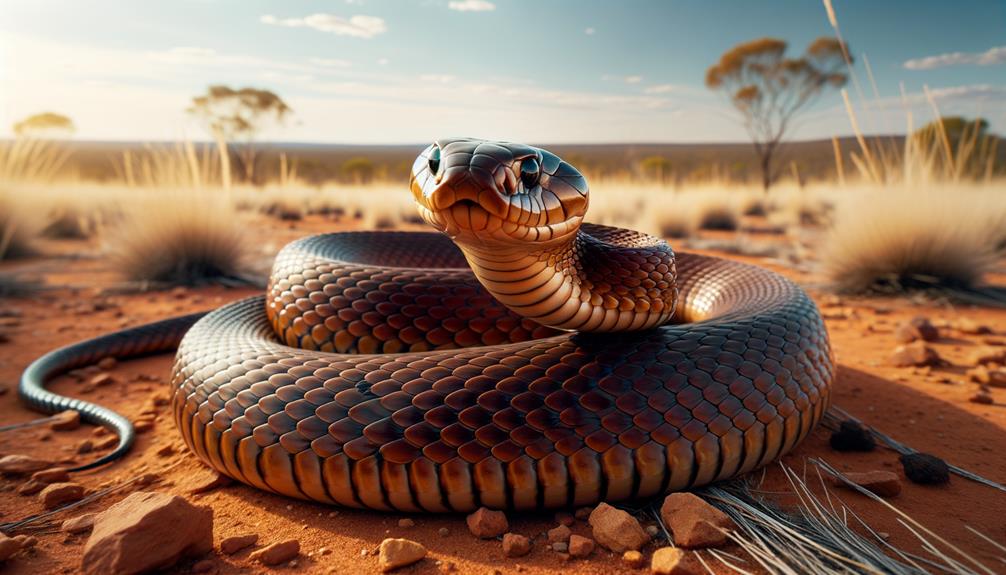 venomous australian serpent