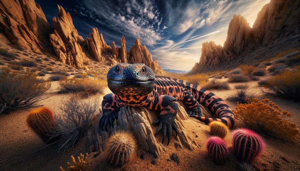 venomous desert lizard dwellers