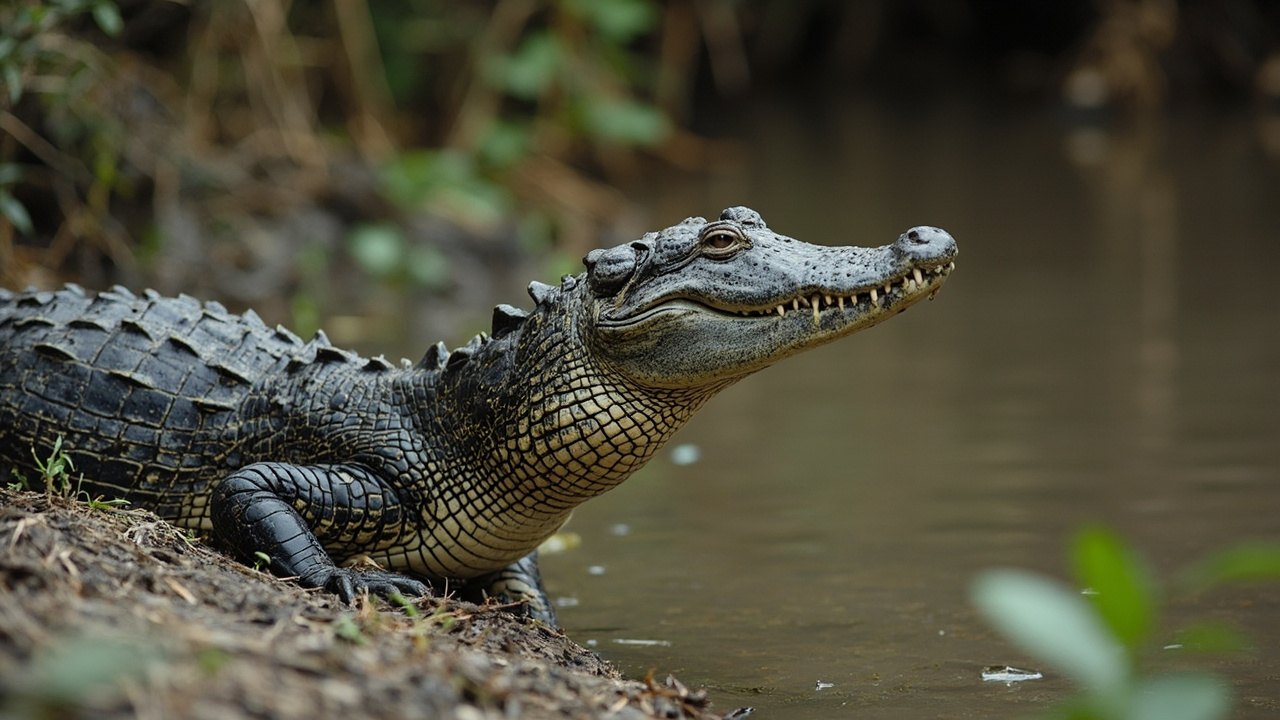 Chinese Alligators Yangtze Wetlands 2 exploring diet and nutrition