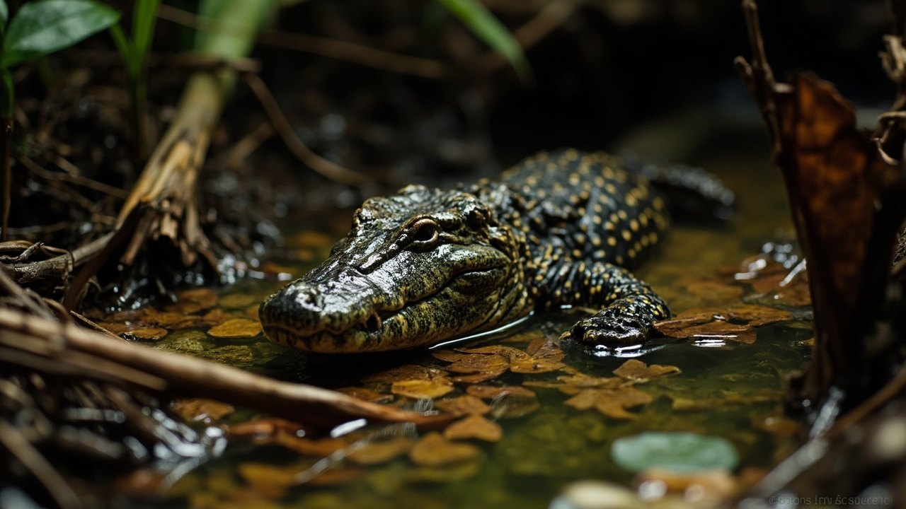 Cuviers Dwarf Caimans Smallest Crocodilians 5 Cuvier's dwarf caiman captive care enclosure