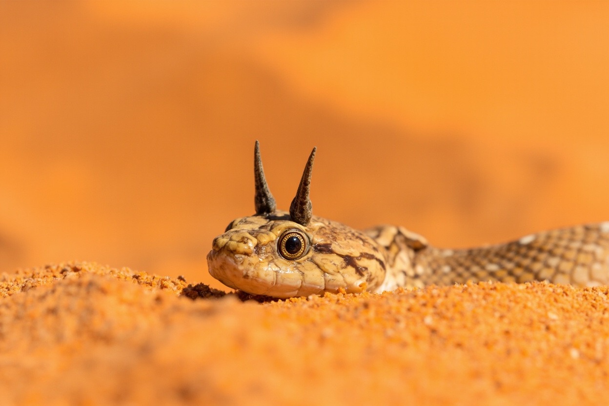 Desert Horned Viper Sand Swimming 4 complexities of mating rituals