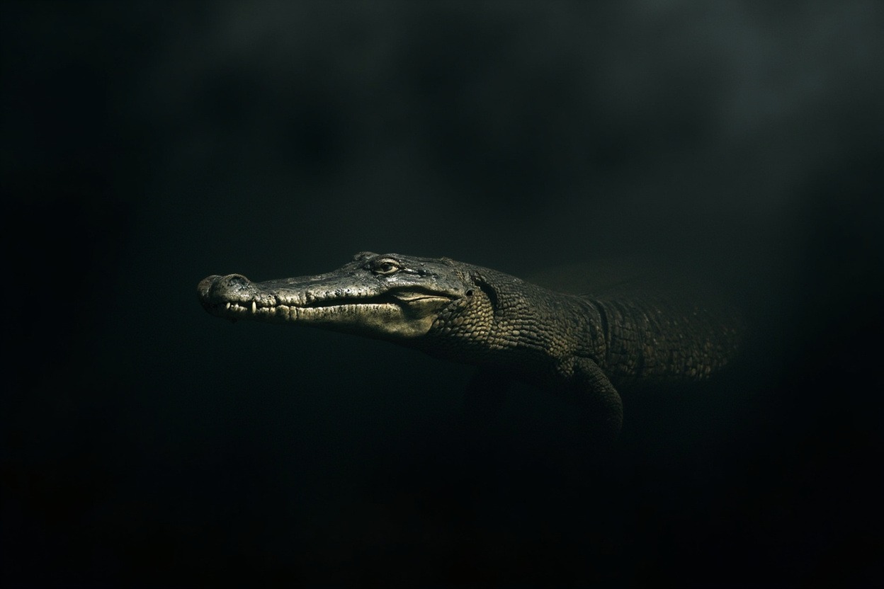 False Gharials Sumatras Swamps 4 interaction among various predators
