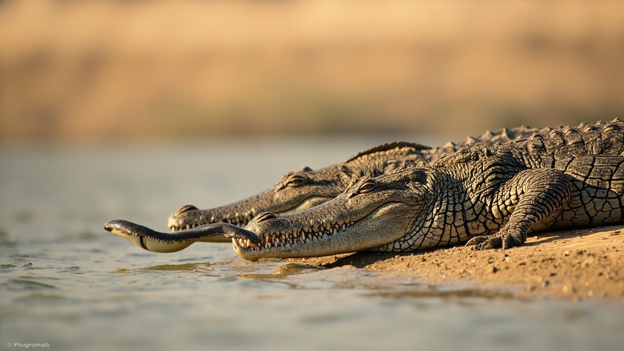 Gharials Ganges River Inhabitants 2 exploring diet and consumption