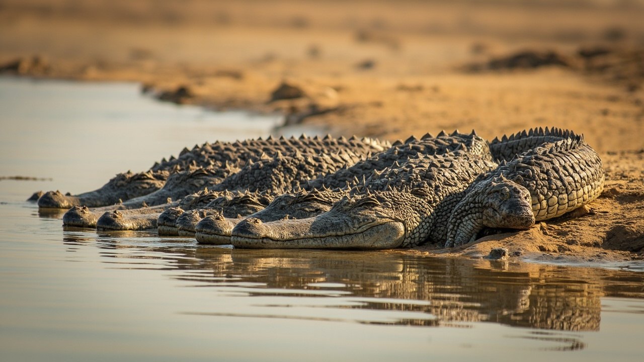 Gharials Ganges River Inhabitants 5 promoting wildlife protection measures