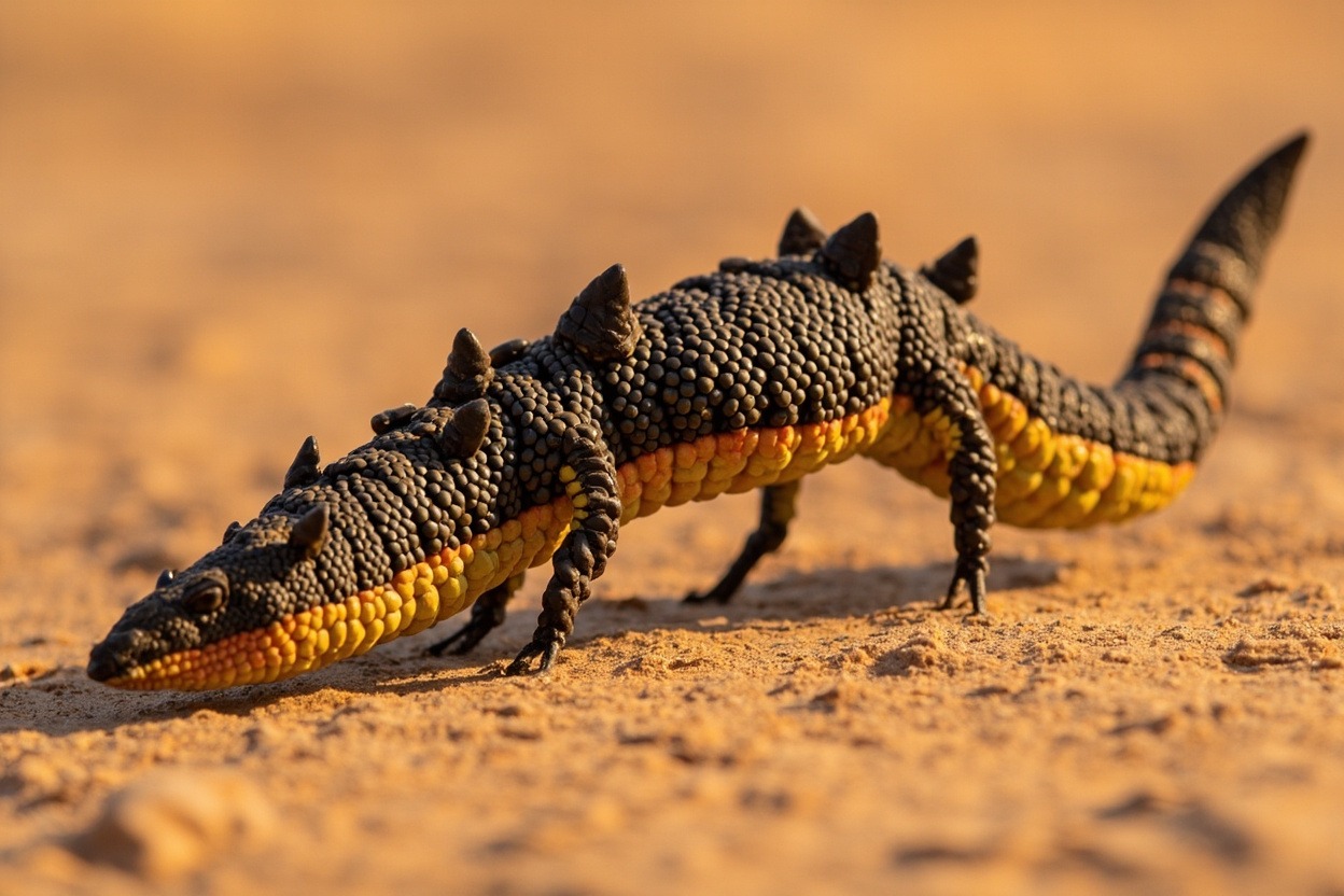 Gila Monsters Sonoran Deserts 4 foraging and hunting habits