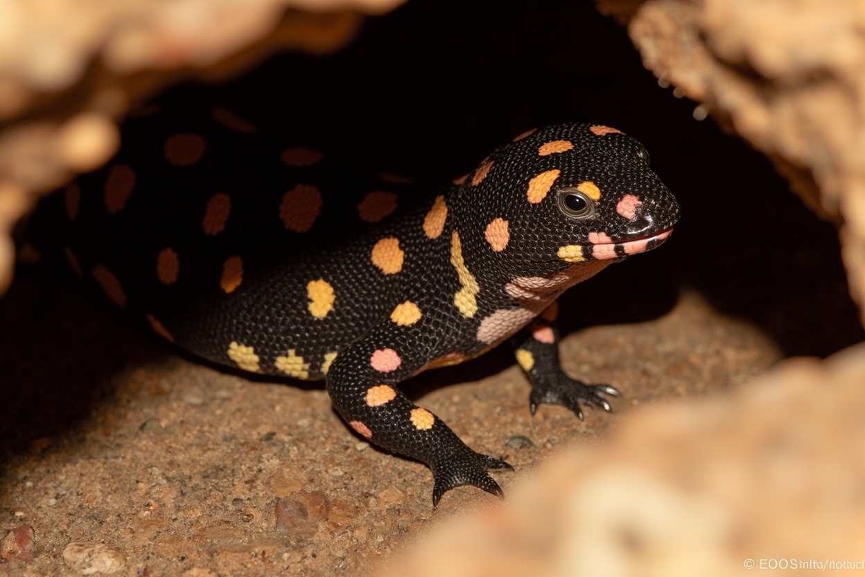 Gila Monsters Sonoran Deserts 5 interactions in natural ecosystems