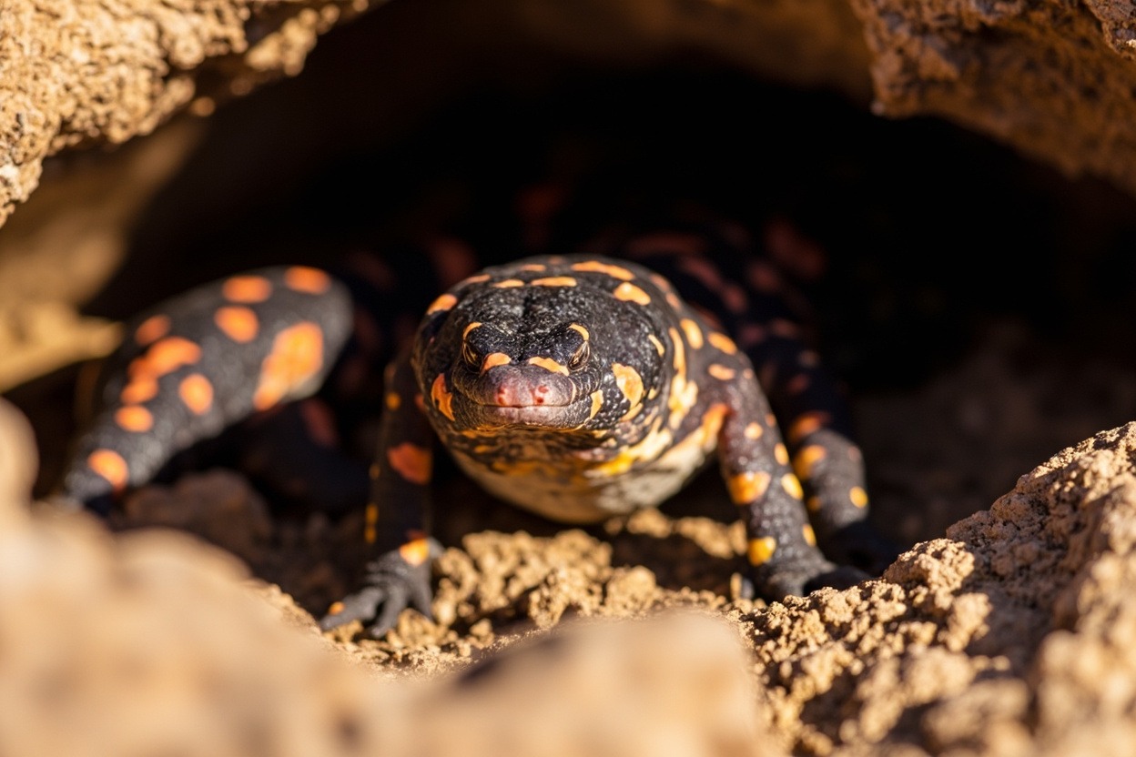 Gila Monsters Sonoran Deserts 6 snake venom causes bites