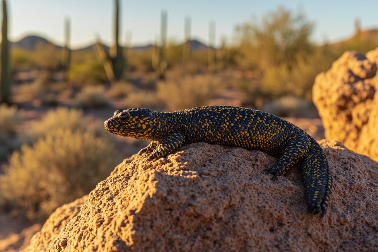 Gila Monsters Sonoran Deserts 2 distribution and habitat analysis