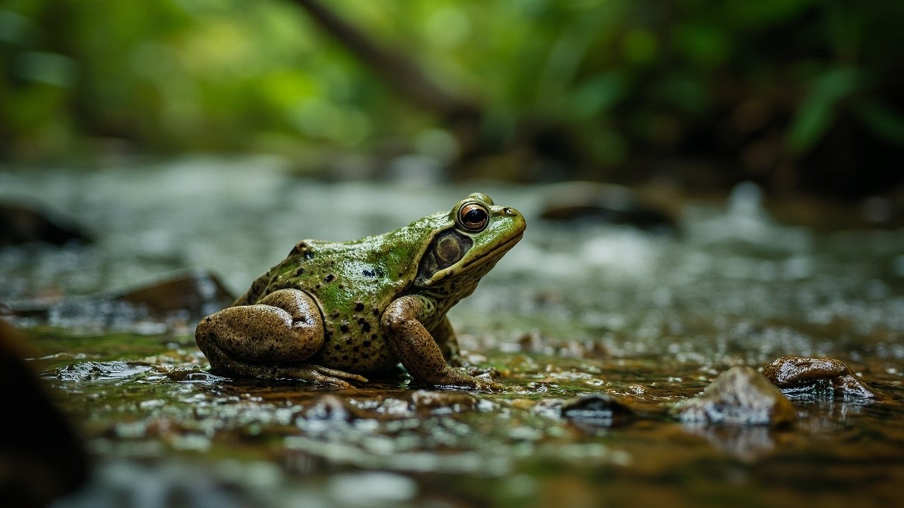 Goliath Frogs Congo Rainforests 2 reproductive processes and development