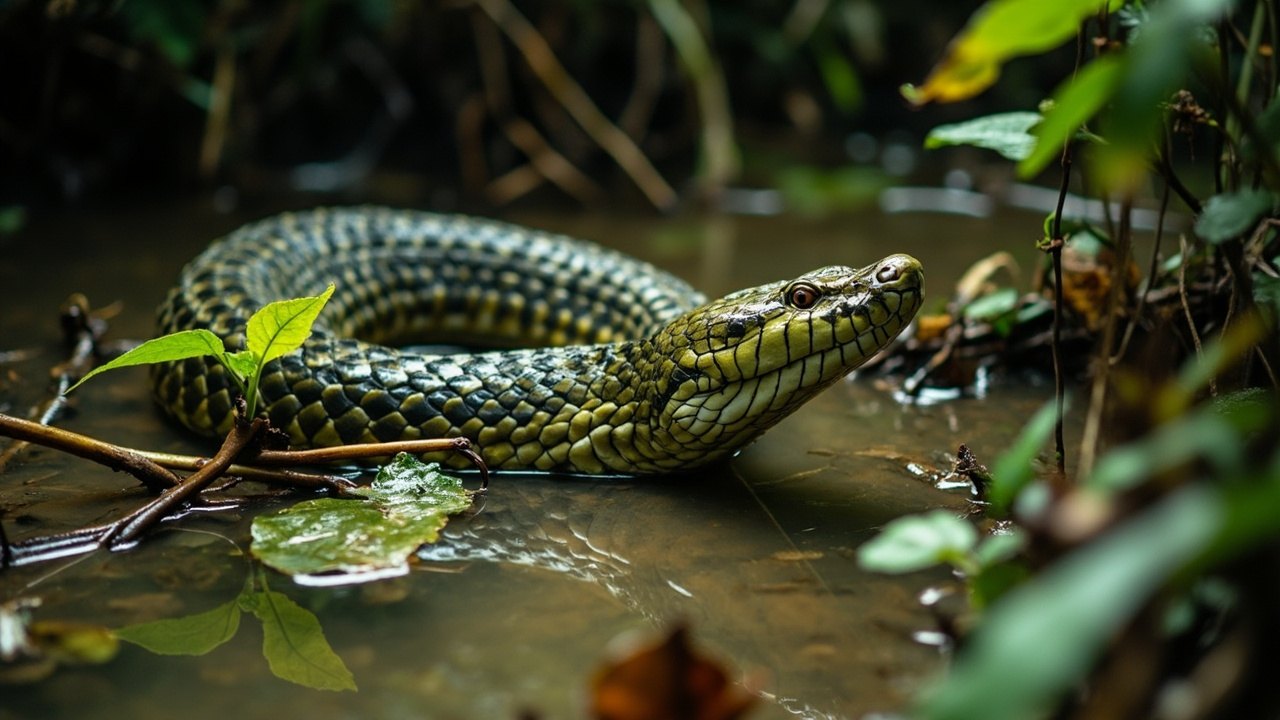 Anacondas Amazon River Basins 3 animal mating habits observed