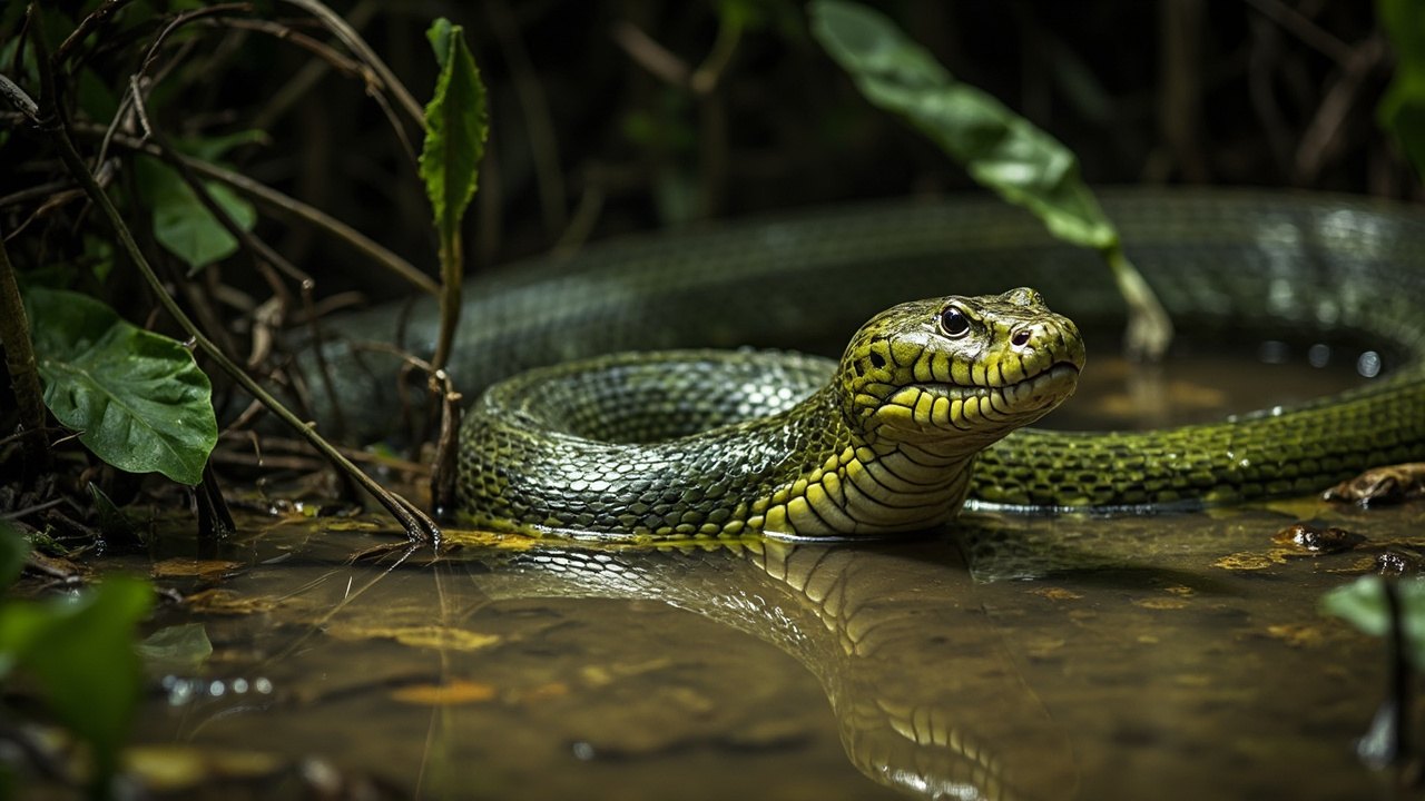 Anacondas Amazon River Basins 4 conserving wildlife through education