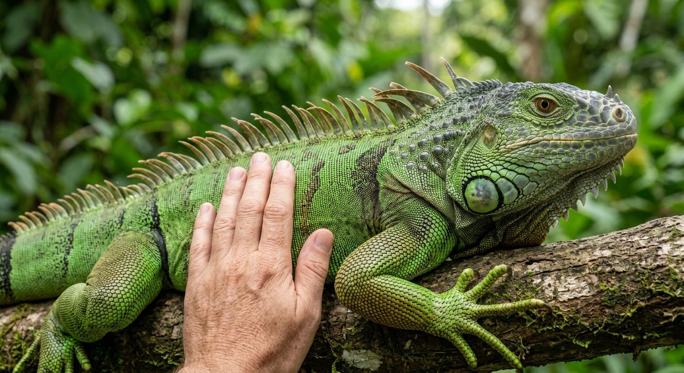 Green Iguanas Impressive Herbivores 3 healthy eating lifestyle choices