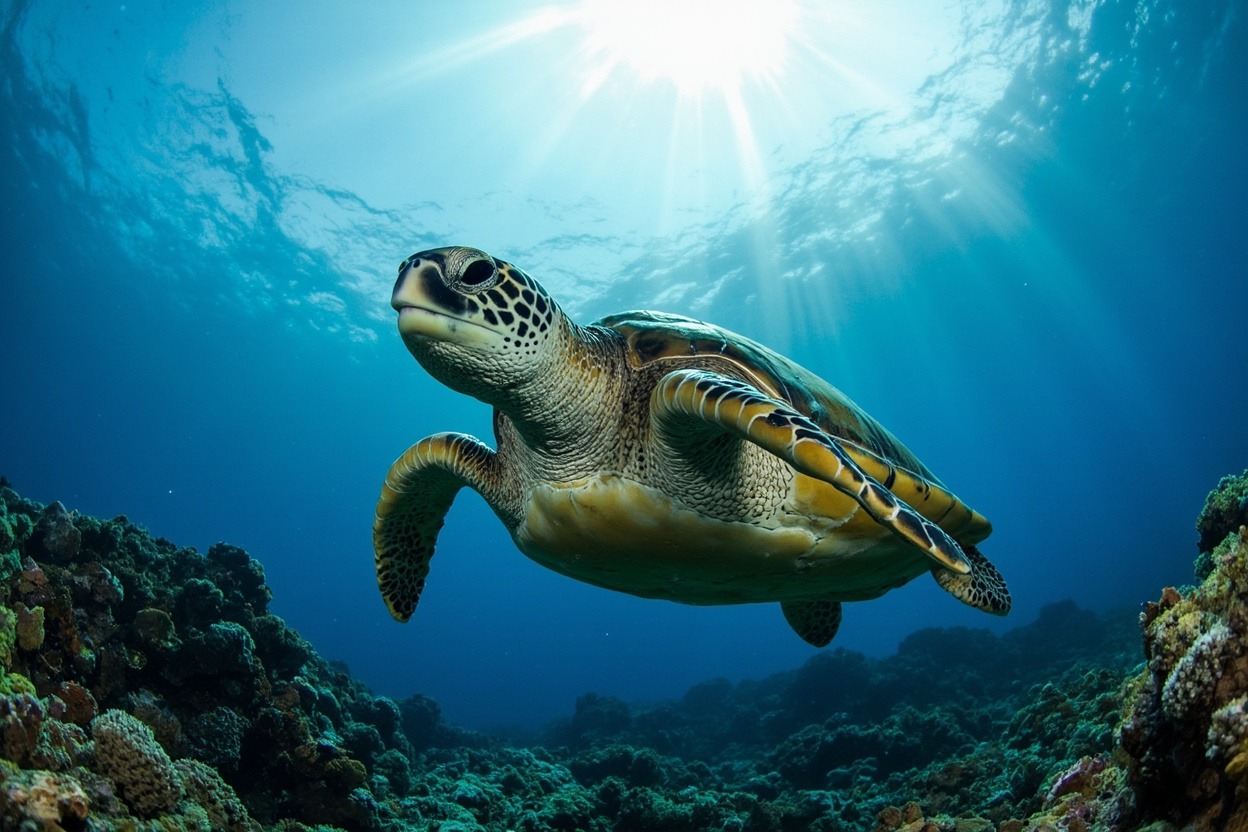 Loggerhead Sea Turtle Navigator 3 animals travel long distances