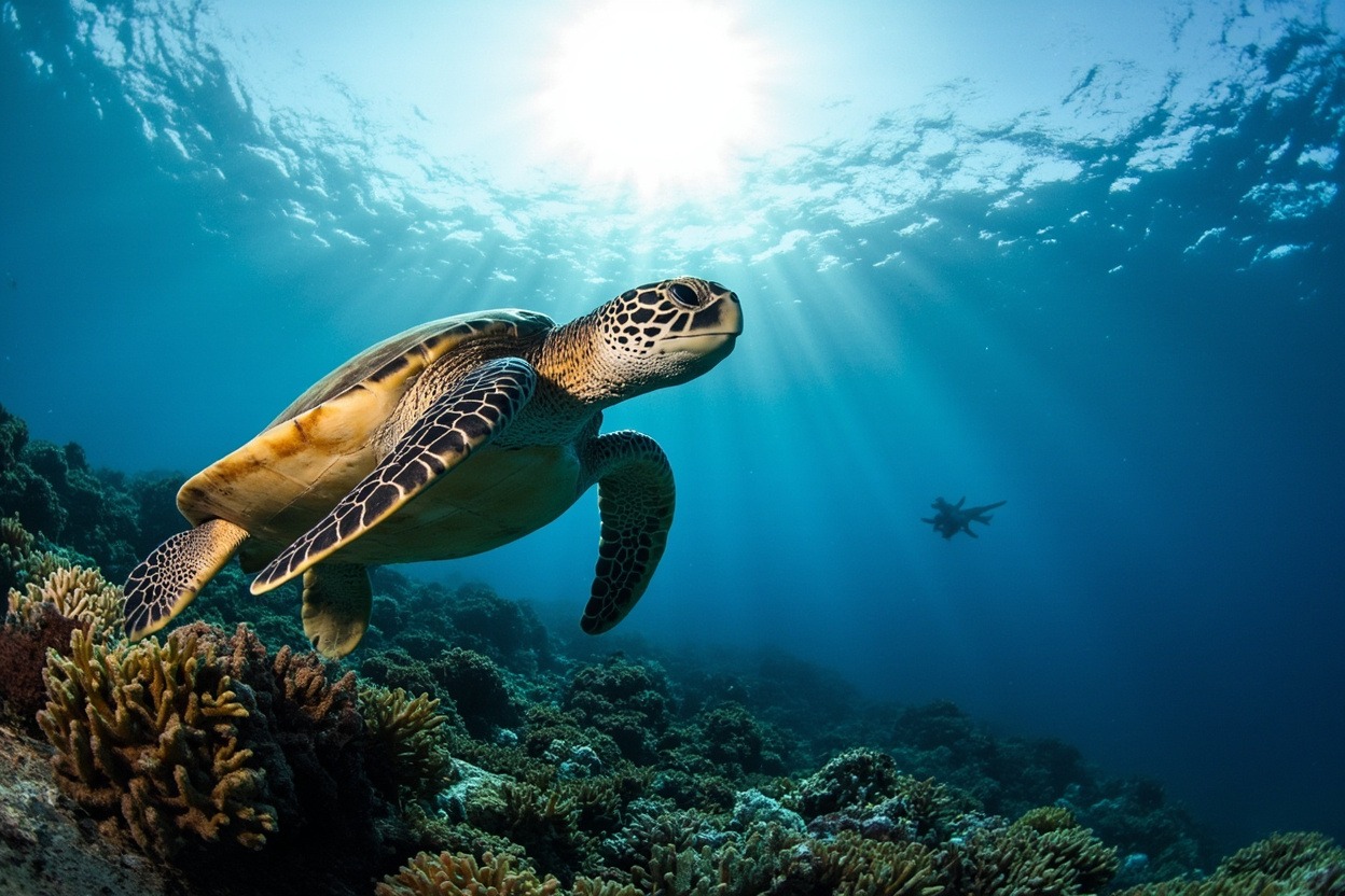Loggerhead Sea Turtle Navigator 5 protected wildlife habitat zones