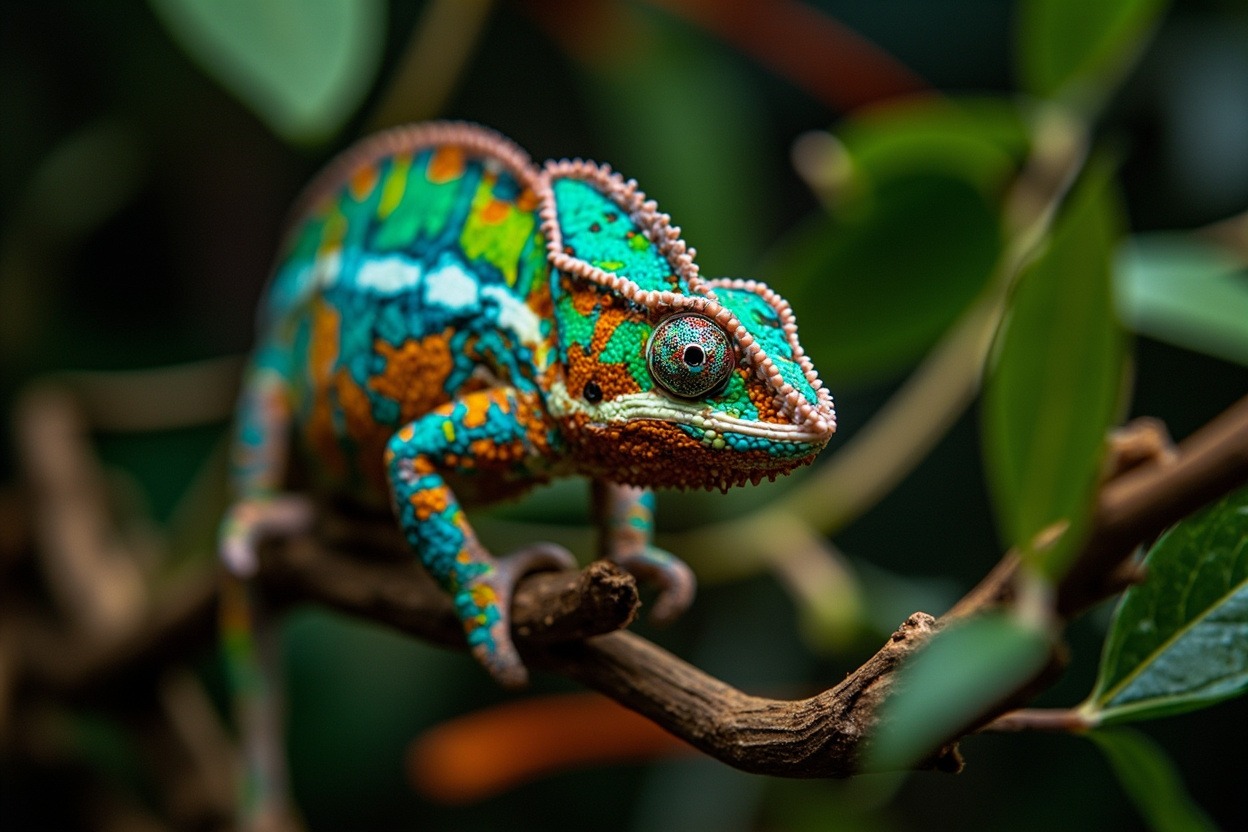 Panther Chameleon Colour Spectrum Master 4 body s natural cooling process
