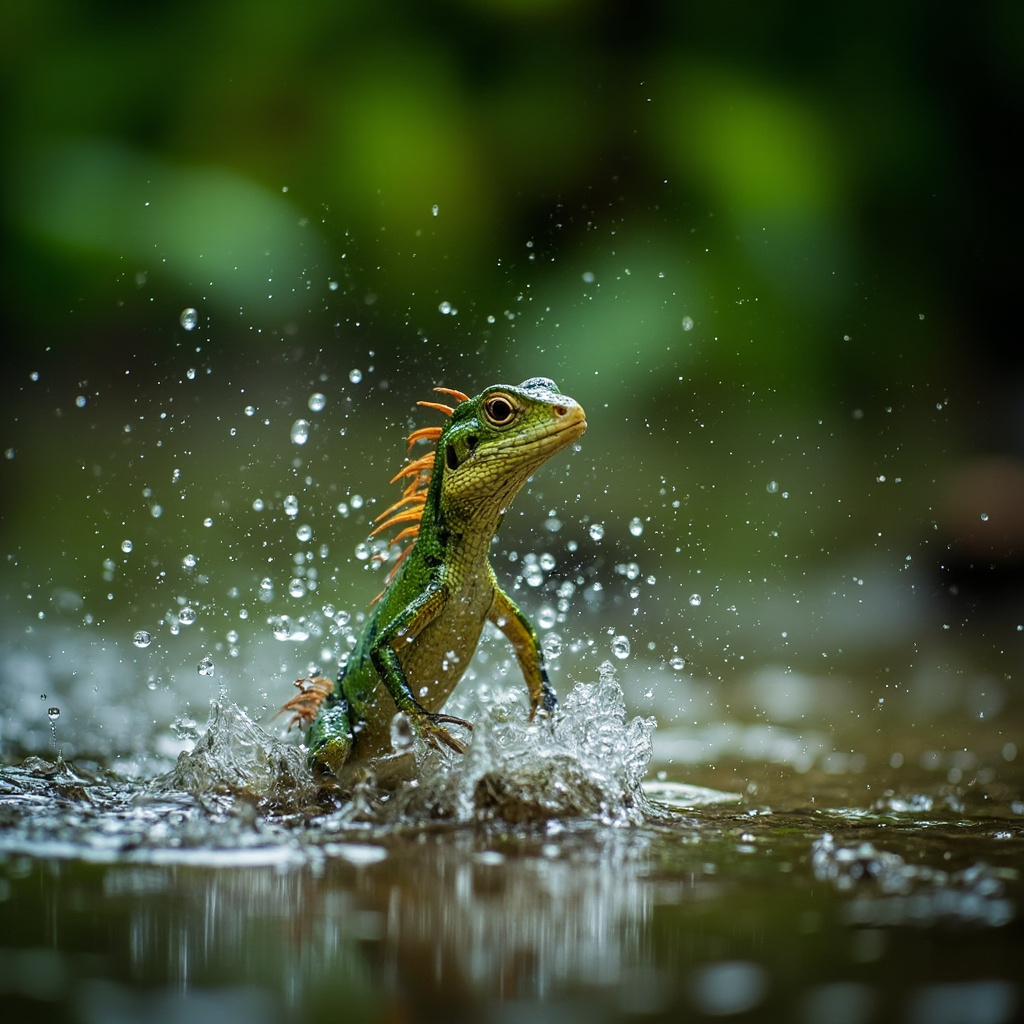 Plumed Basilisk Jesus Lizard 3 healthy eating plan starts