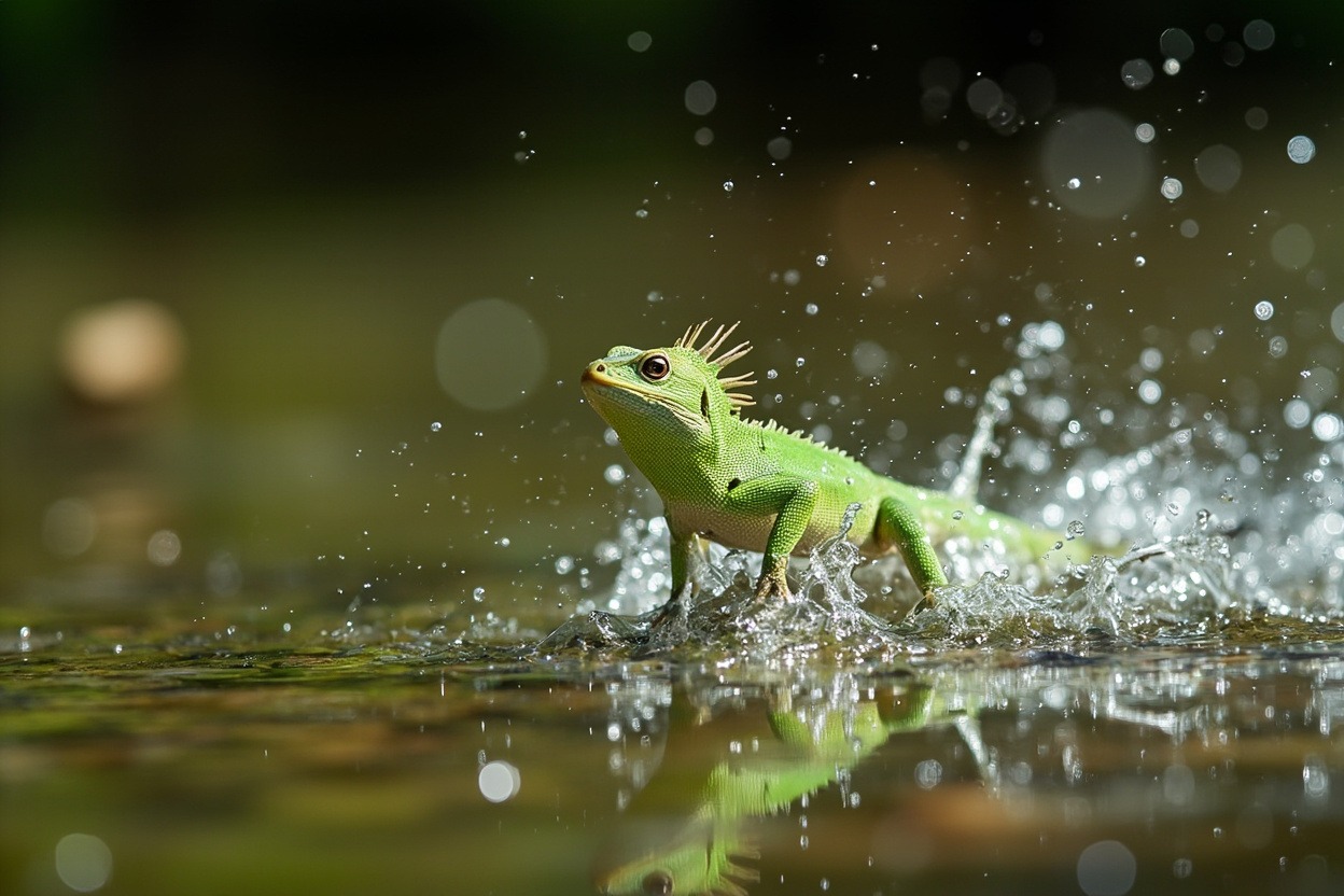 Plumed Basilisk Jesus Lizard 5 process of cell division