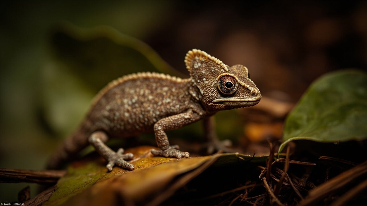 Pygmy Leaf Chameleon Tiny Champion 2 variation in mating strategies