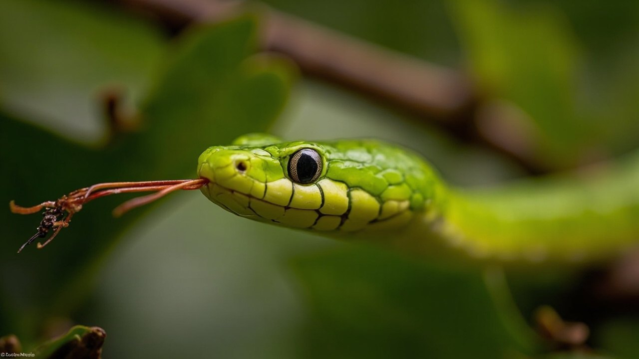 Rough Green Snakes Agile Insectivores 4 ecological balance and harmony