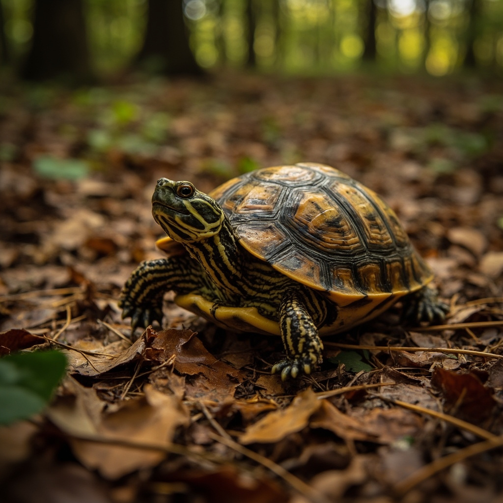 Spotted Turtles Dappled Shells 3 detailed physical description encapsulated