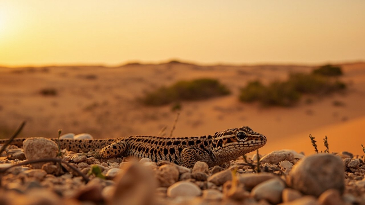 Arabian Deserts Elusive Herpetofauna 4 diverse captivating evolutionary marvels