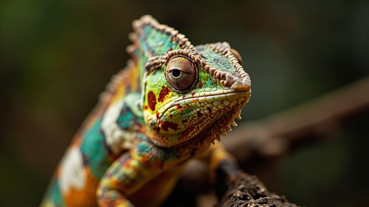 Chameleons Masters of Camouflage 4 predator pursues prey for sustenance