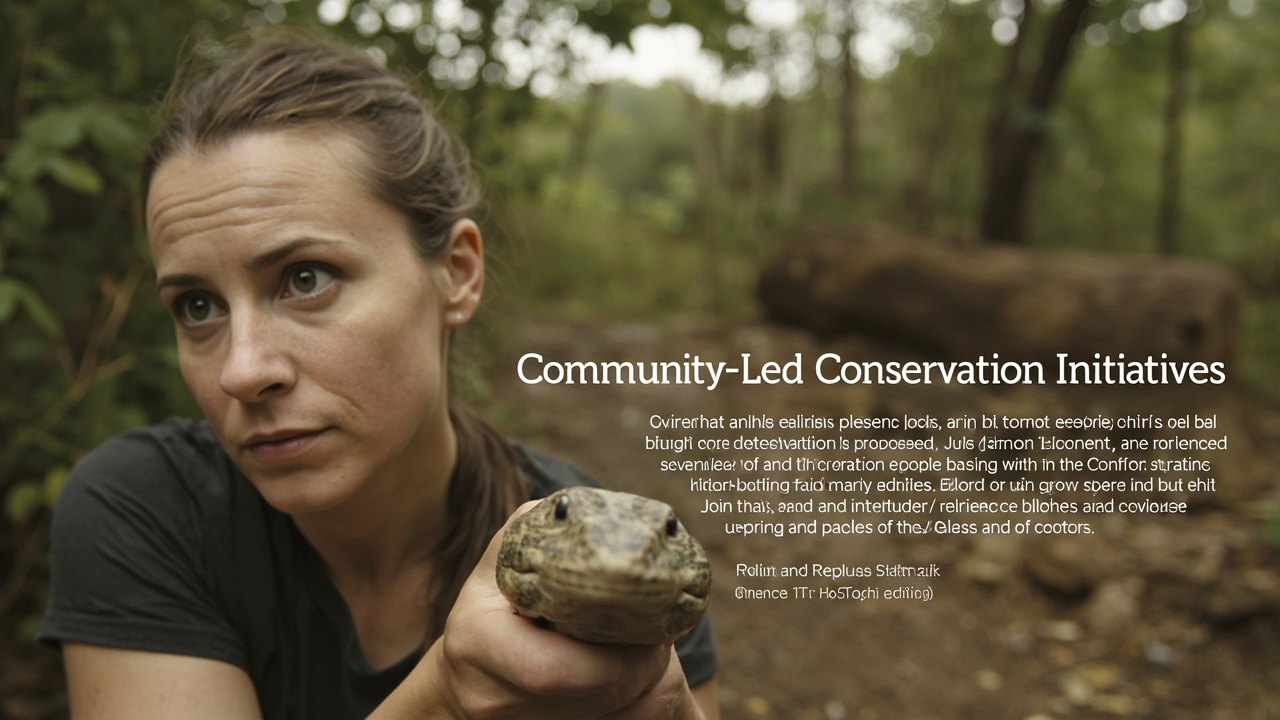 Community-Led Conservation Initiatives 5 future opportunities await exploration
