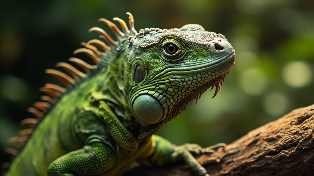 Green Iguanas Impressive Herbivores 4 personality characteristics attributes