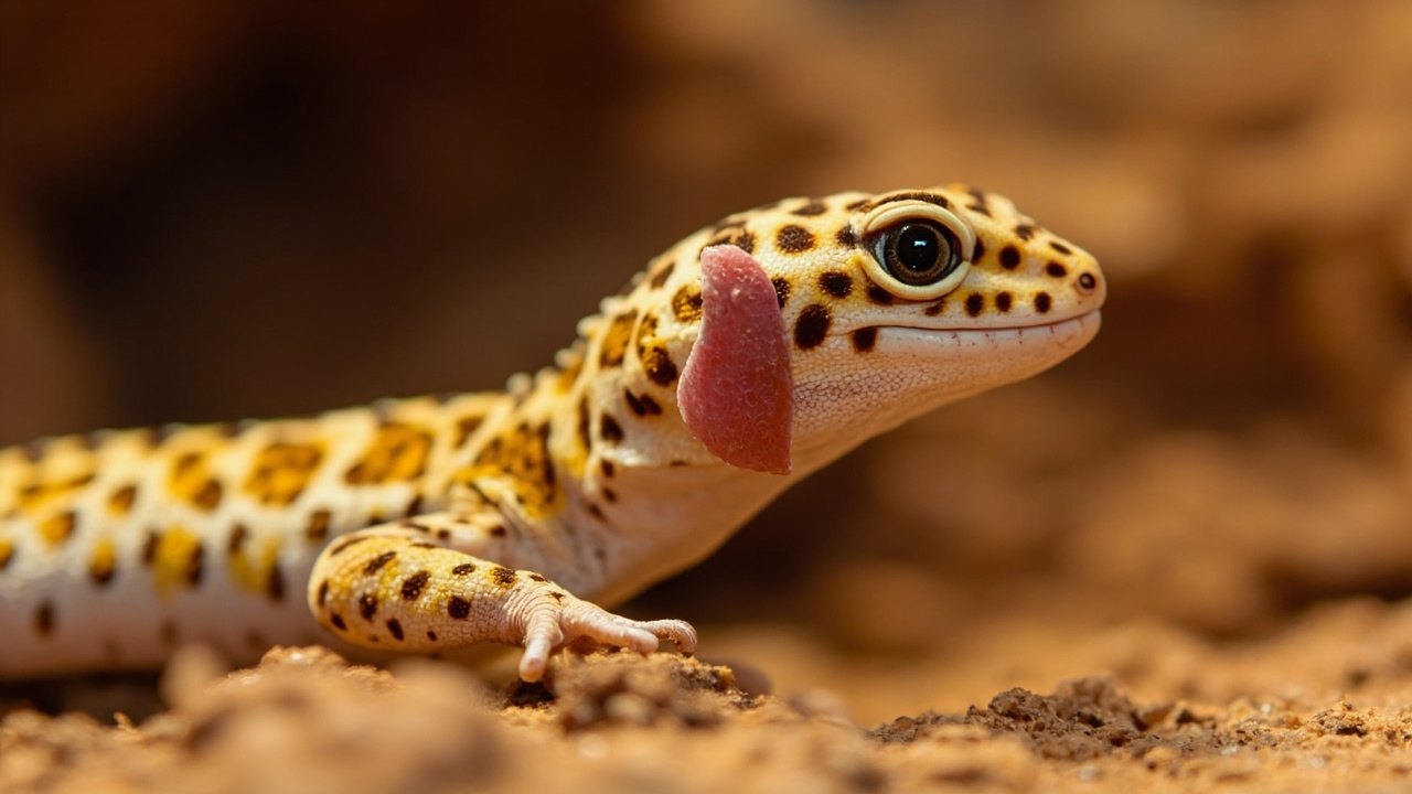 Leopard Gecko Eyelid Licking 3 risks of vision problems