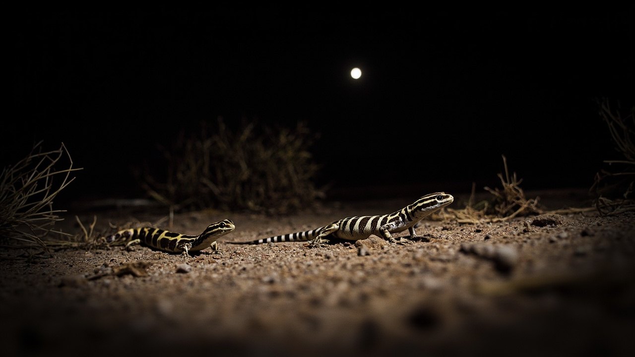Mojave Deserts Nocturnal Reptiles 1 specific habitat preferences described