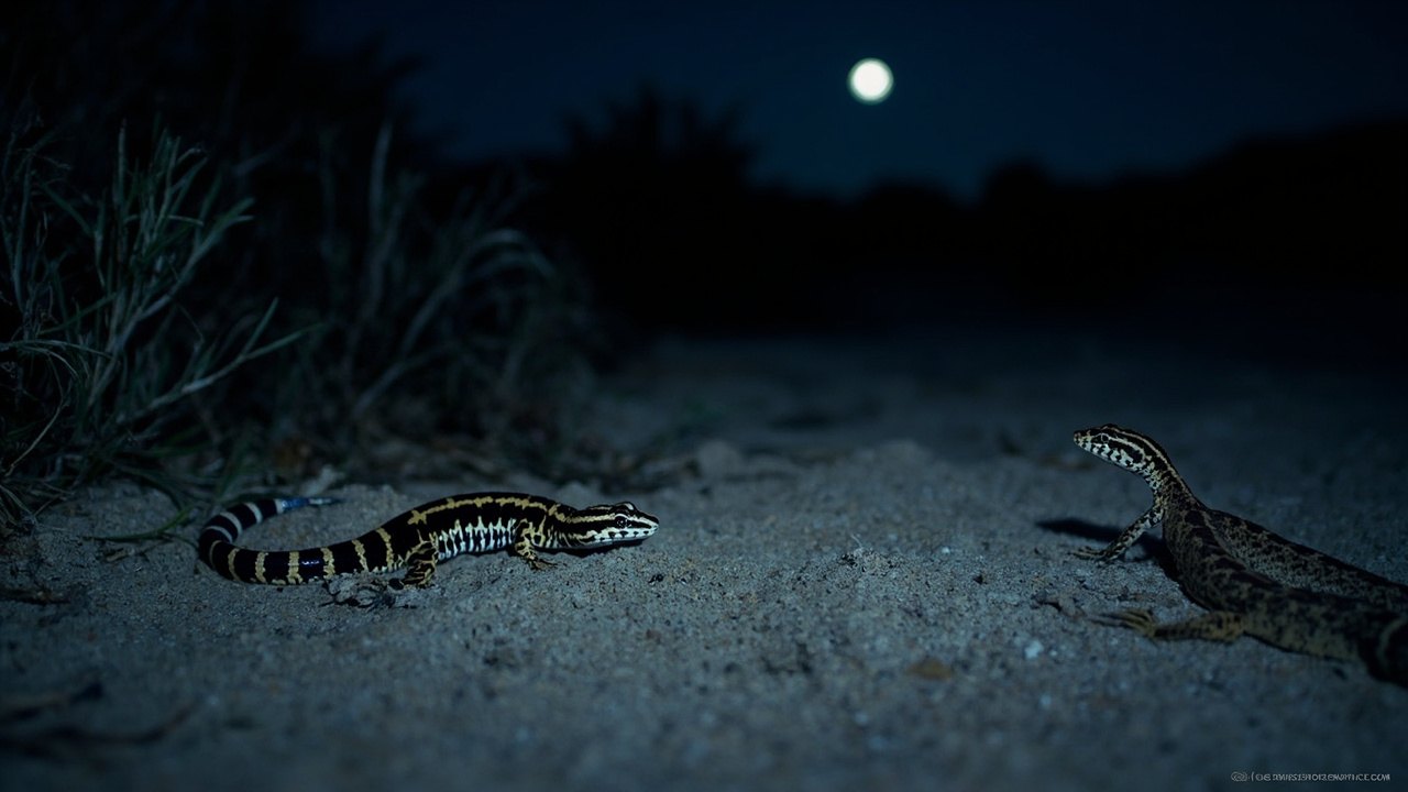 Mojave Deserts Nocturnal Reptiles 2 distinctive evolutionary biological adaptations