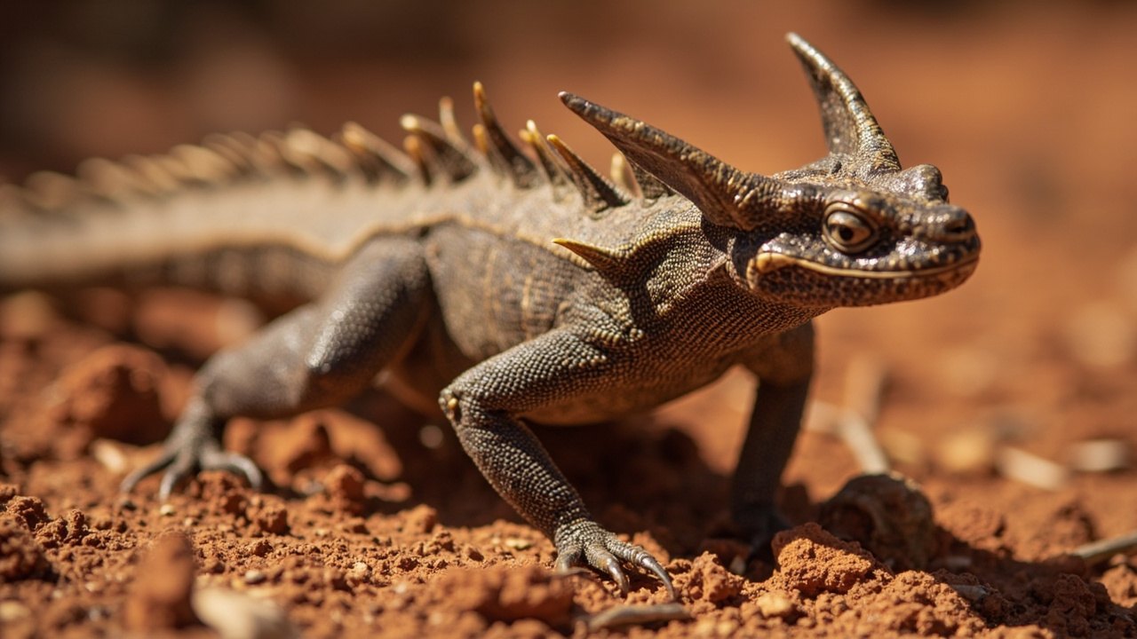 Thorny Devils Australian Outback 3 protective responses to stress