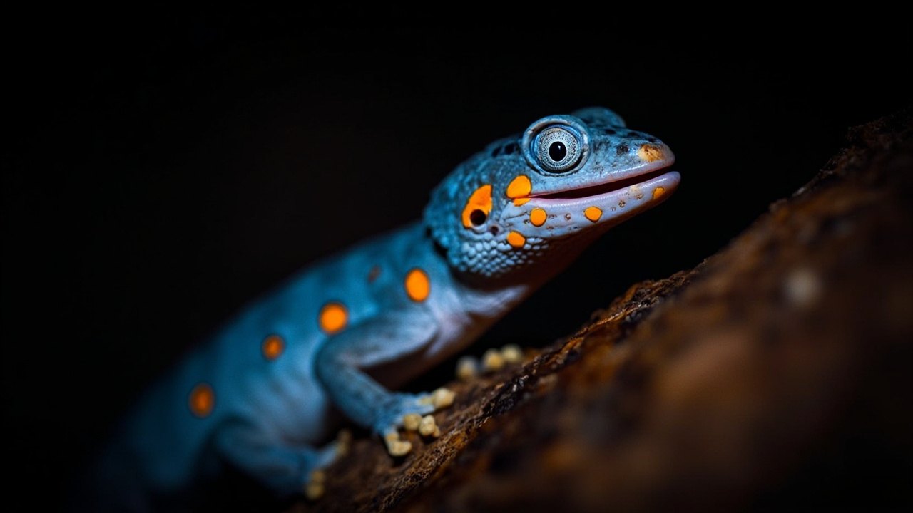 Tokay Geckos Nocturnal Acrobats 2 nighttime habits observed