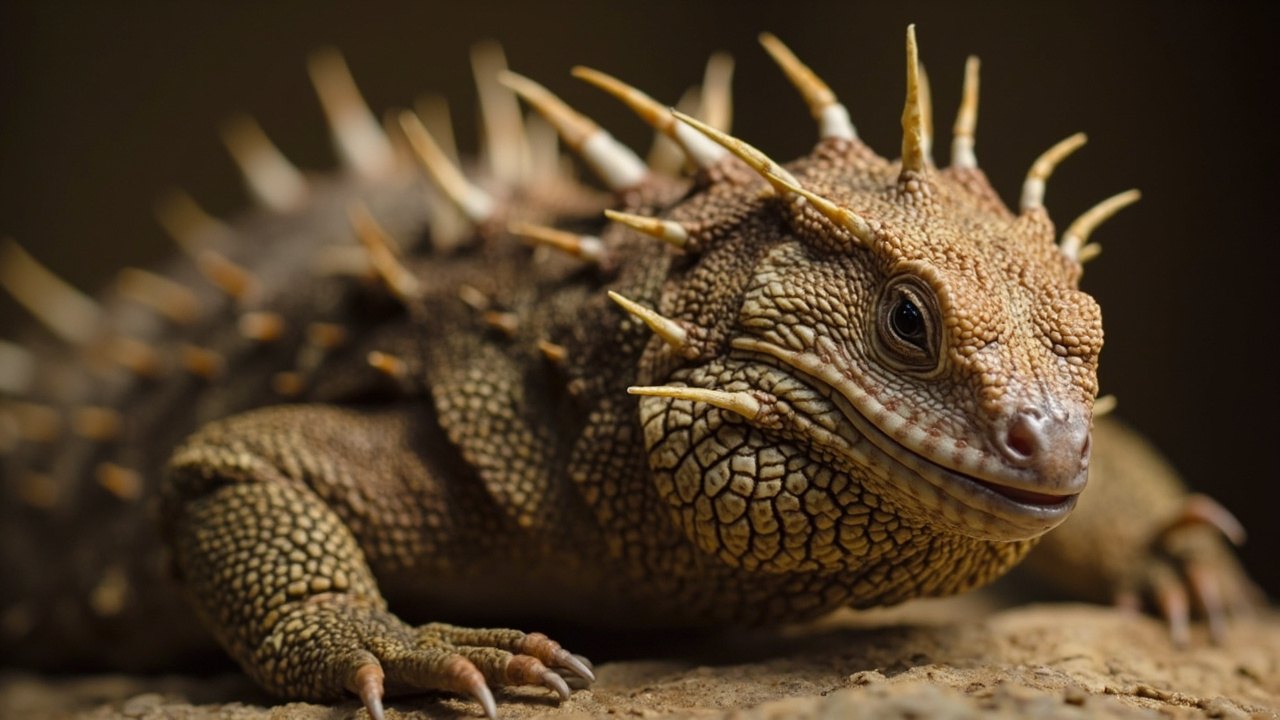 Armadillo Girdled Lizard Self Hugging image