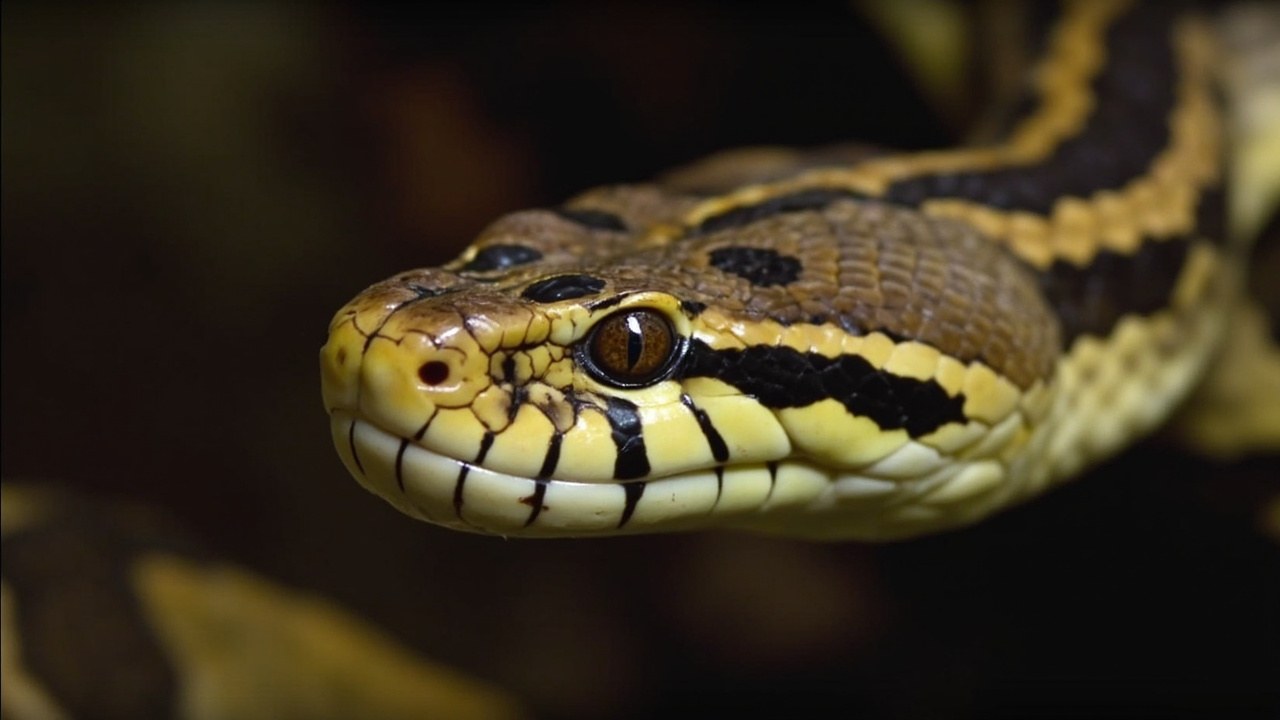 Can Snakes Hear? Sound and Vibration Detection 4 Snake in a natural setting illustrating sound and vibration detection